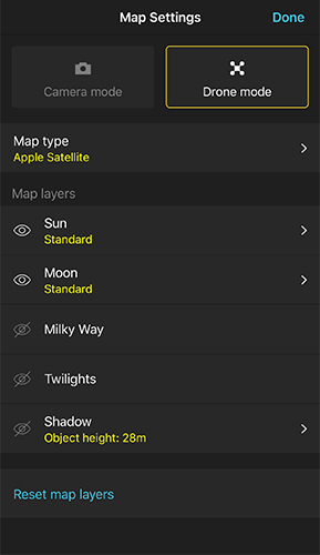 mavic air meteor mode