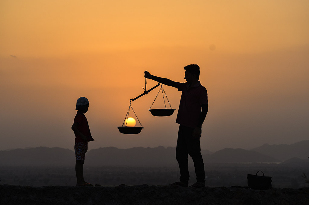 Siluetas durante la puesta de Sol - Bombay India - Amit Solanki Siluetas durante la puesta de Sol en Bombay (India) de Amit Solanki