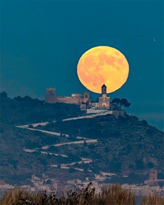 Spain, Cullera, Cullera Castle by Toni Sendra