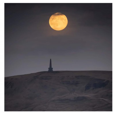 UK, Mankinholes, Stoodley Pike Monument by Lee Mansfield