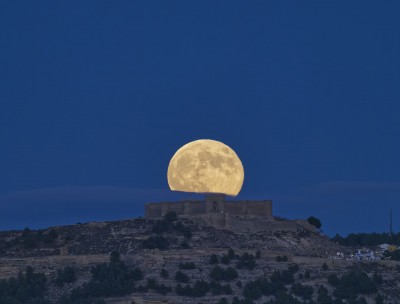 Spain, Chinchilla de Monte, Castle of Chinchilla by Marta Vilar Alonso