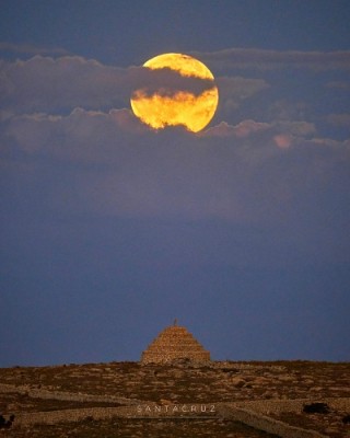 Spain, Menorca, Punta Nati Stone Hut by Víctor Santacruz